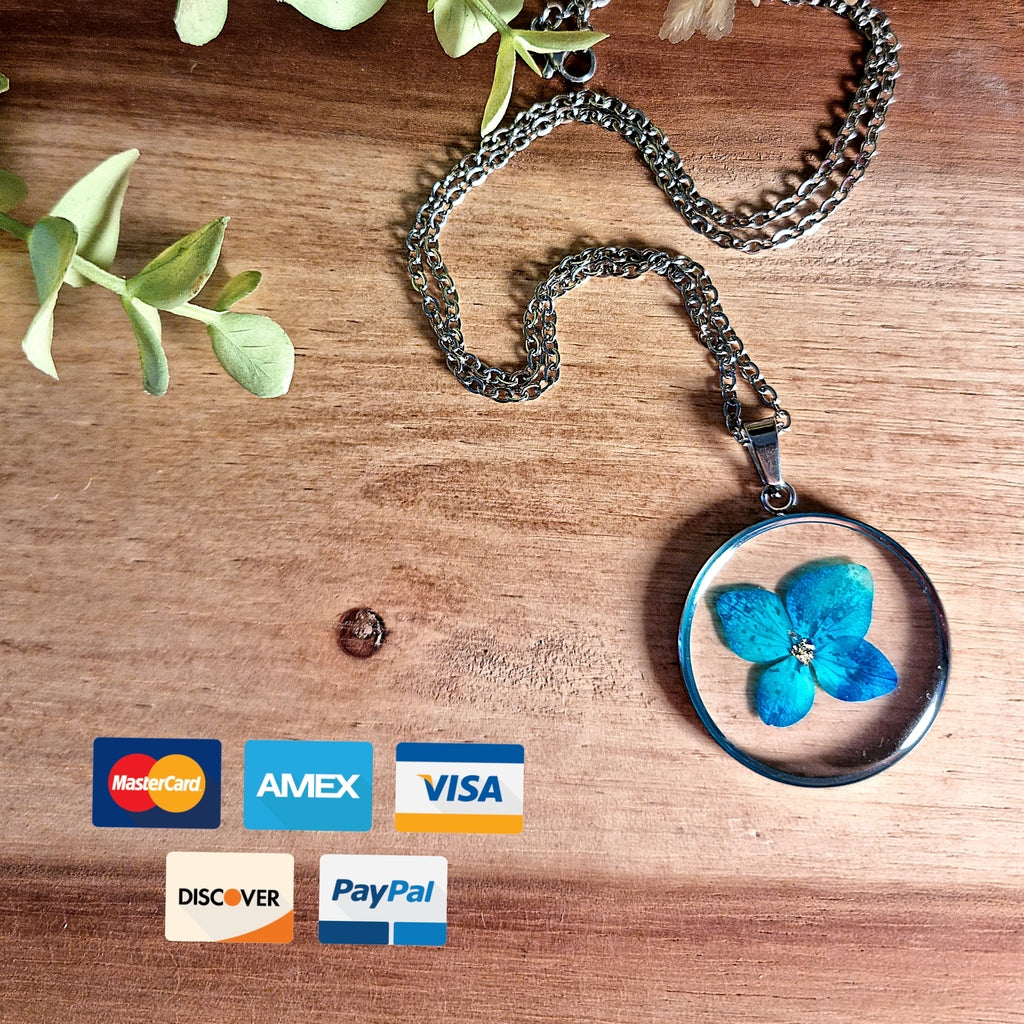 Azul Oceano| Redondo | Prata | Colar