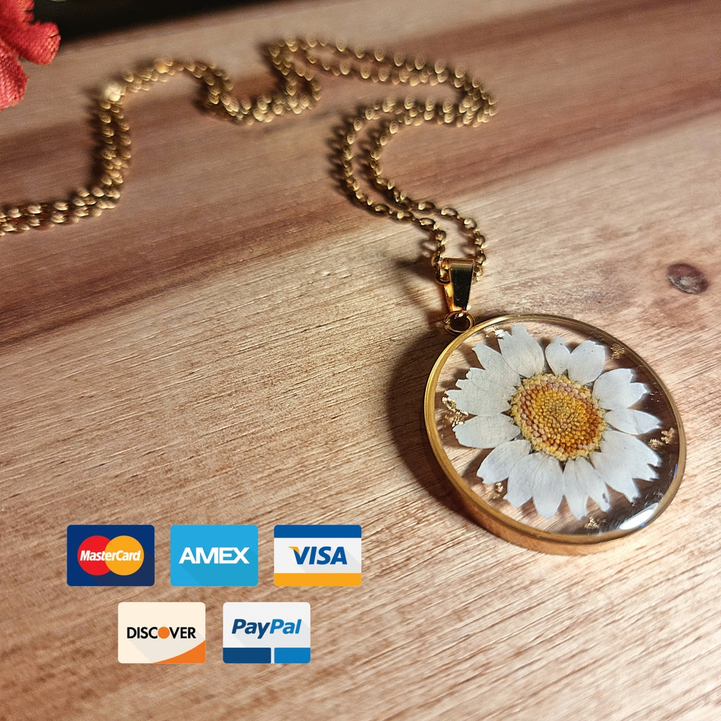 Dainty Daisy | Round | Gold | Necklace