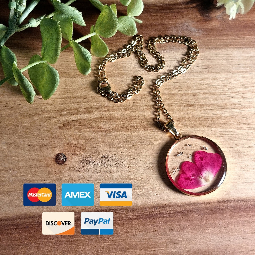 Heart Petals | Round | Gold | Necklace