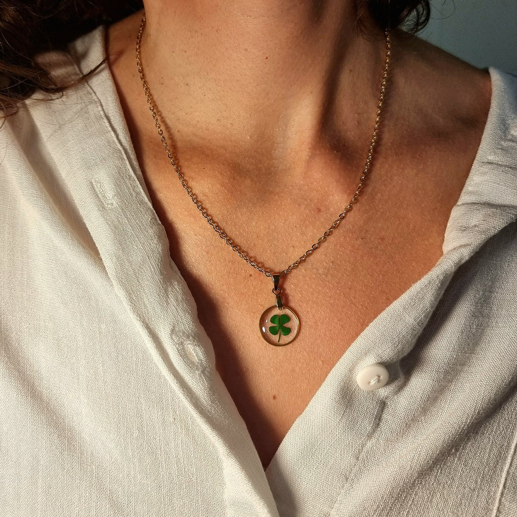 Clover | Round | Gold | Necklace