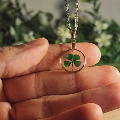 Clover | Round | Gold | Necklace